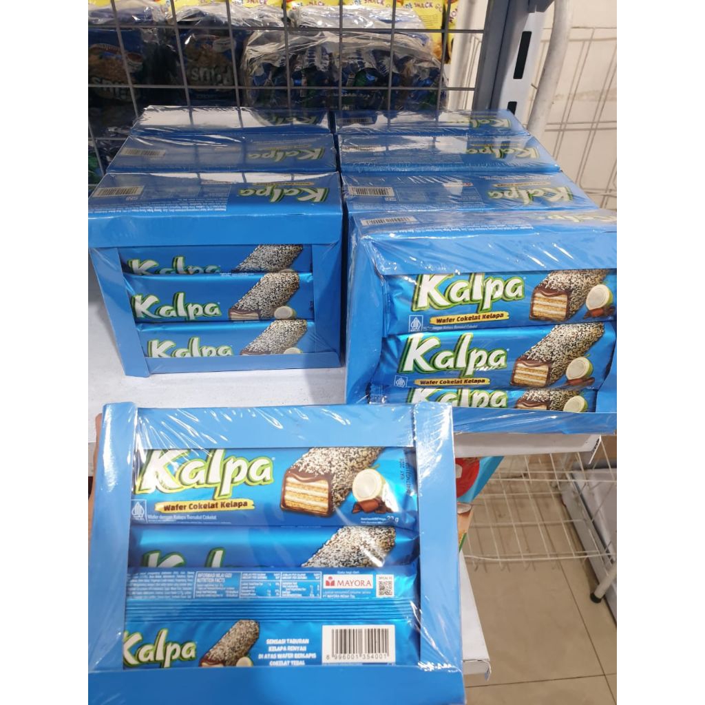 

Kalpa Wafer Cokelat Kelapa - Pack Isi 12 pcs
