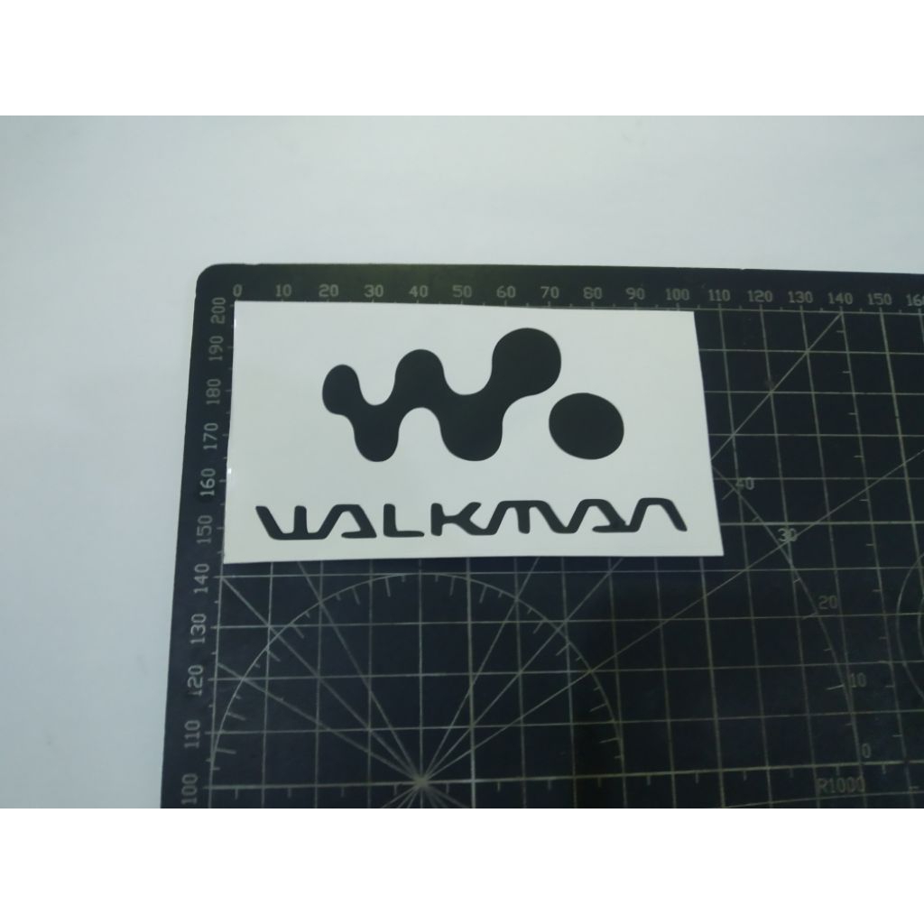 

stiker cutting walkman