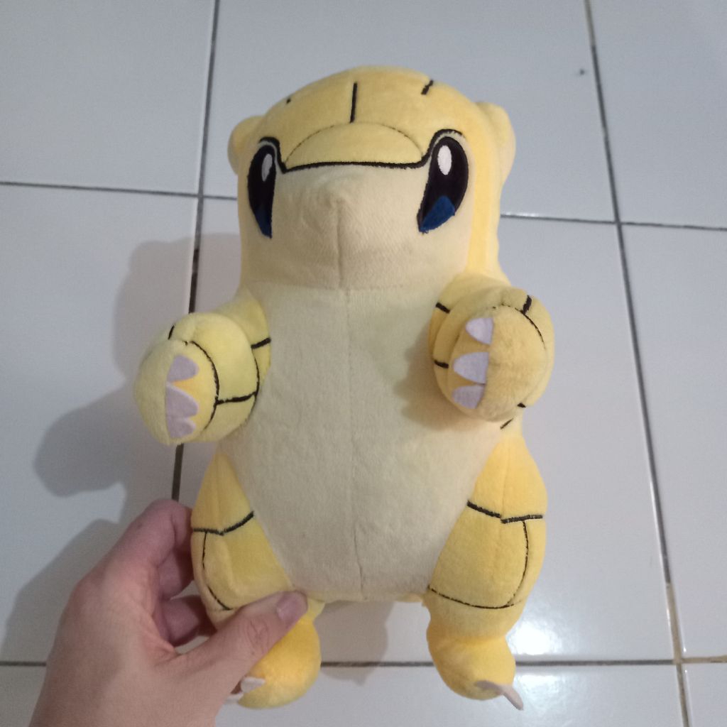 boneka pokemon plush pokemon center sandshrew
