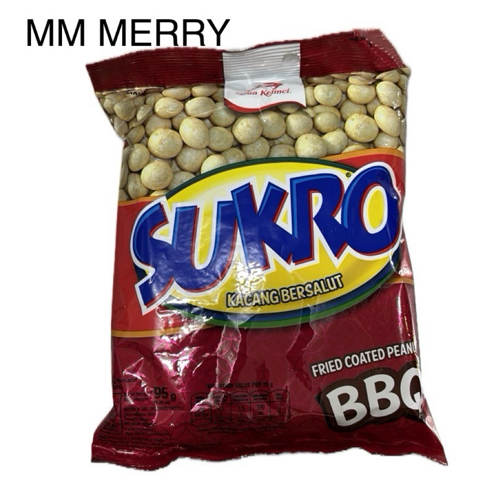 

SUKRO KACANG BERSALUT BBQ 95g