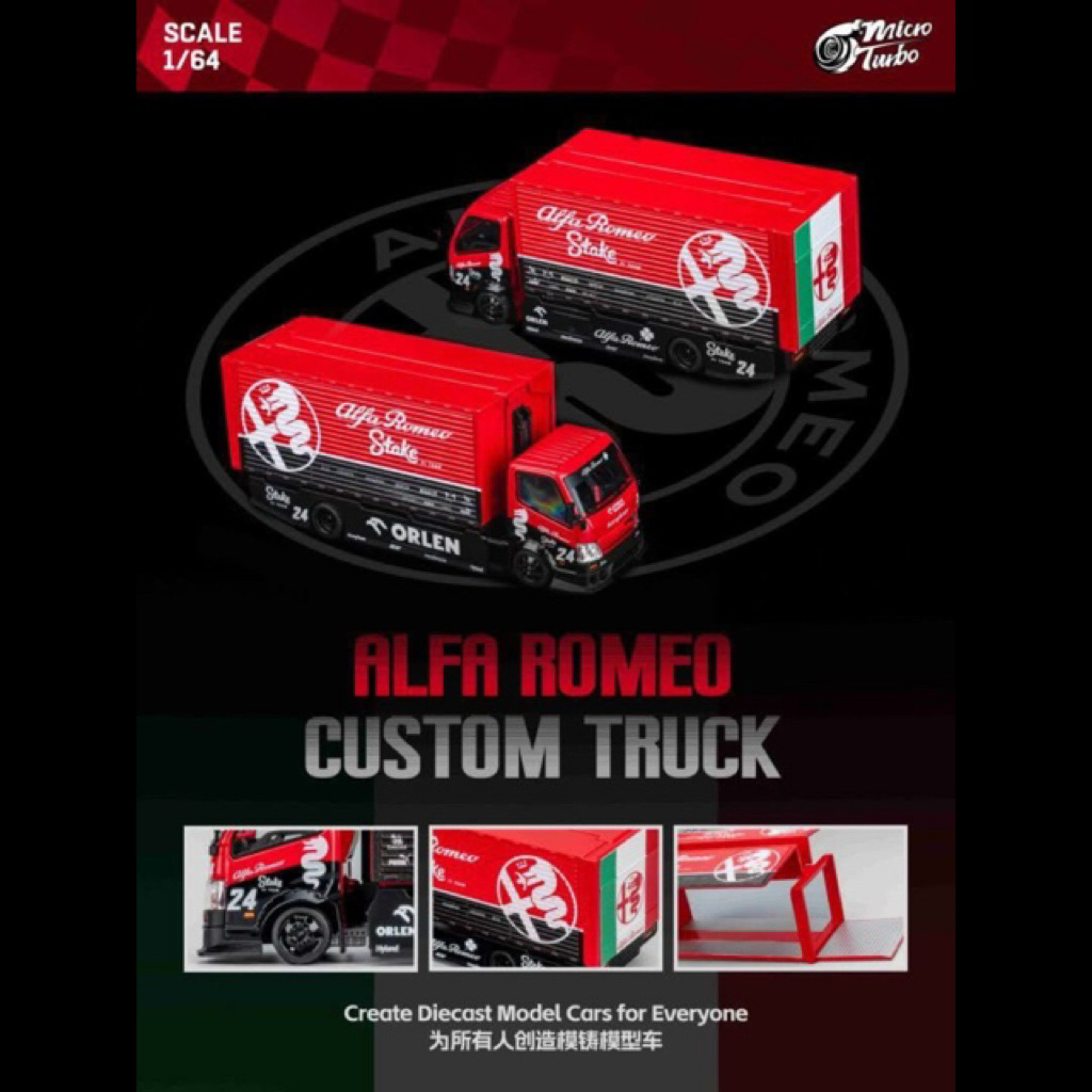 Micro Turbo 64 Truck Custom Alfa Romeo