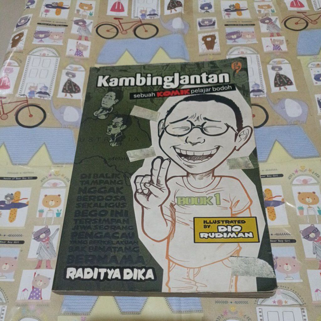 Komik Kambing jantan 1 - sebuah komik pelajar Bodoh
