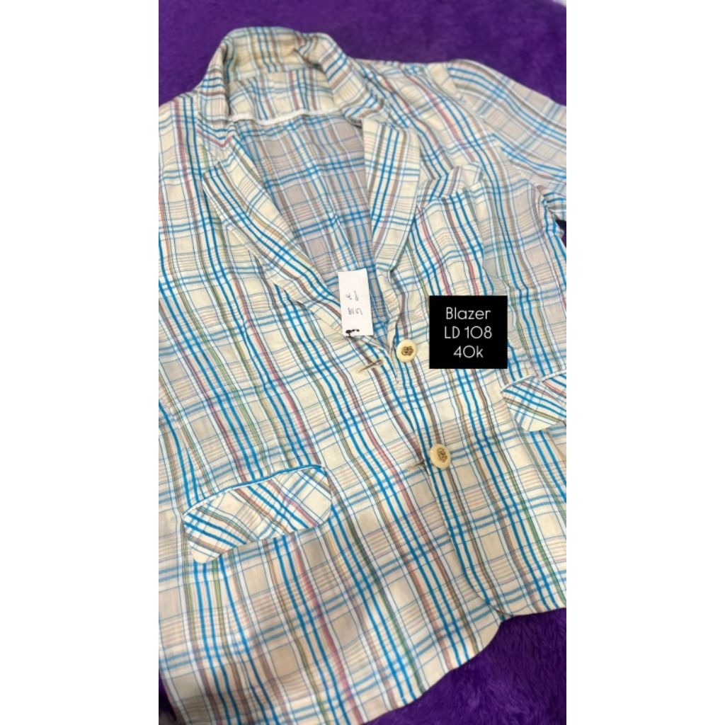 Preloved long blazer bergaris