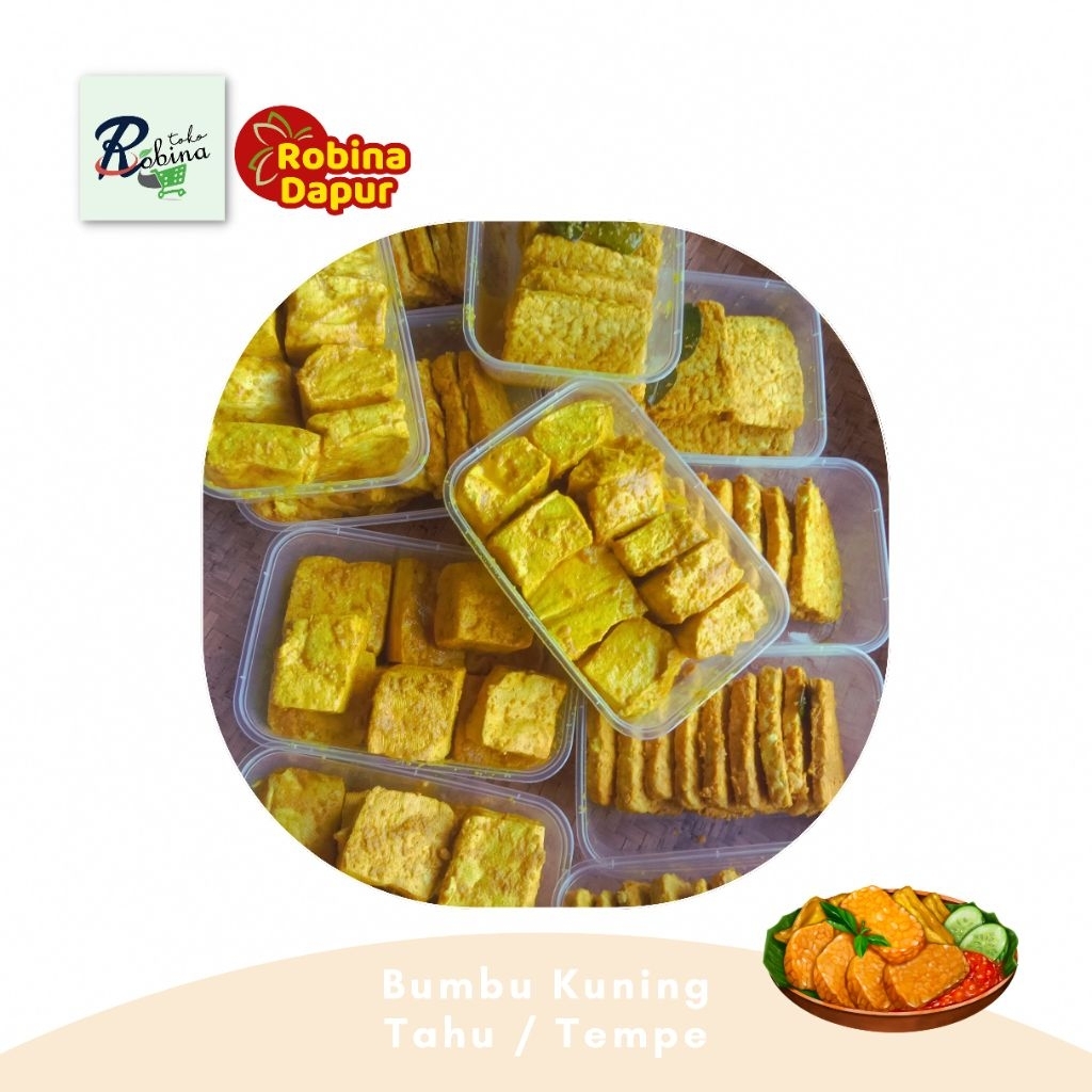 

Tahu Tempe Bumbu Kuning Praktis Instan