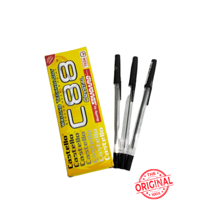 

Bolpen Castello Crystal Warna Hitam