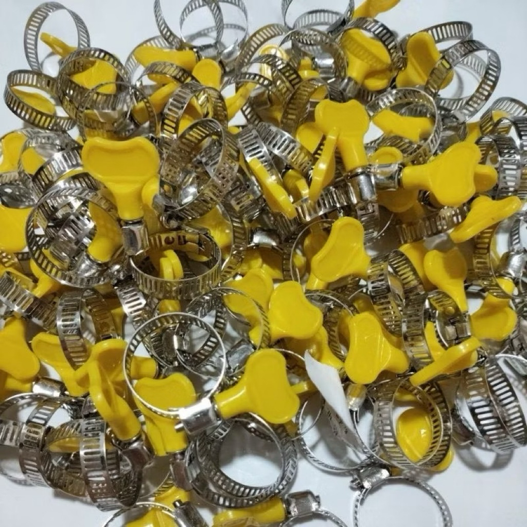 clamp kuping plastik 100pcs