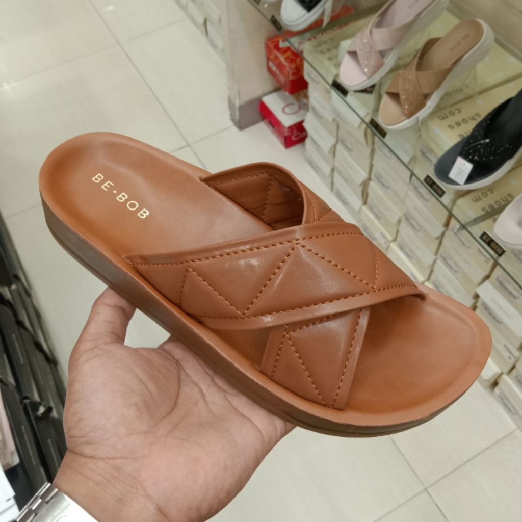 BE BOB SANDAL TALI SILANG WANITA ORIGINAL