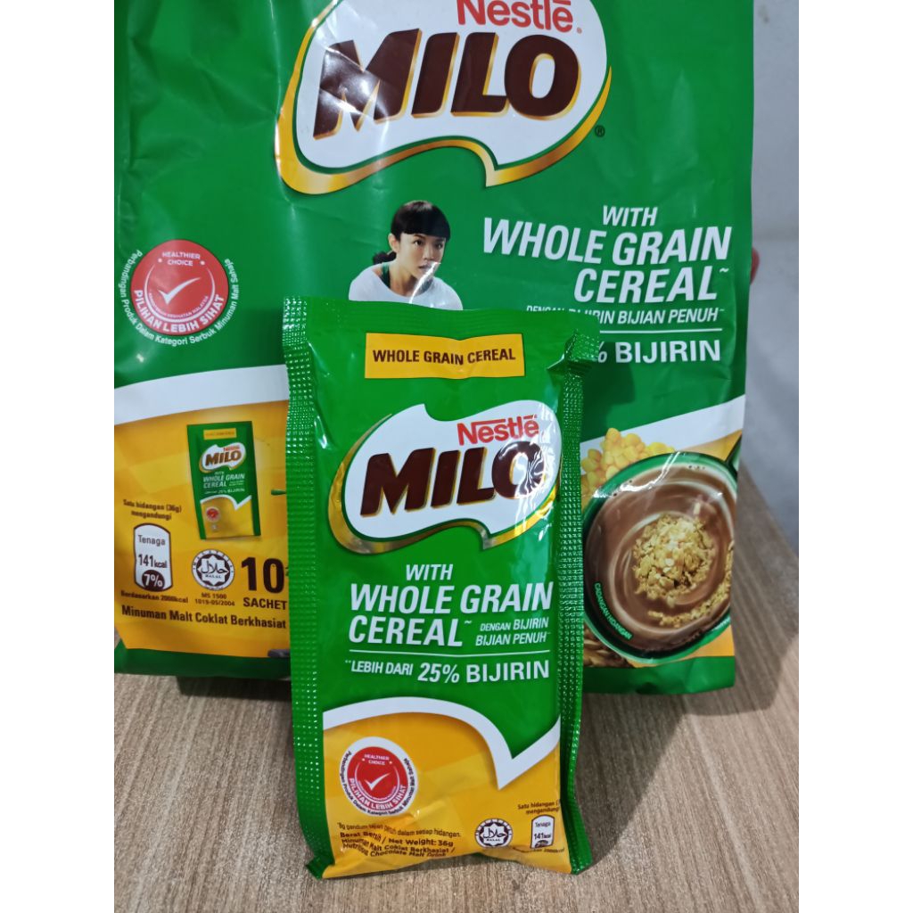 

Milo Whole Grain Cereal Ecer 1 Sachet