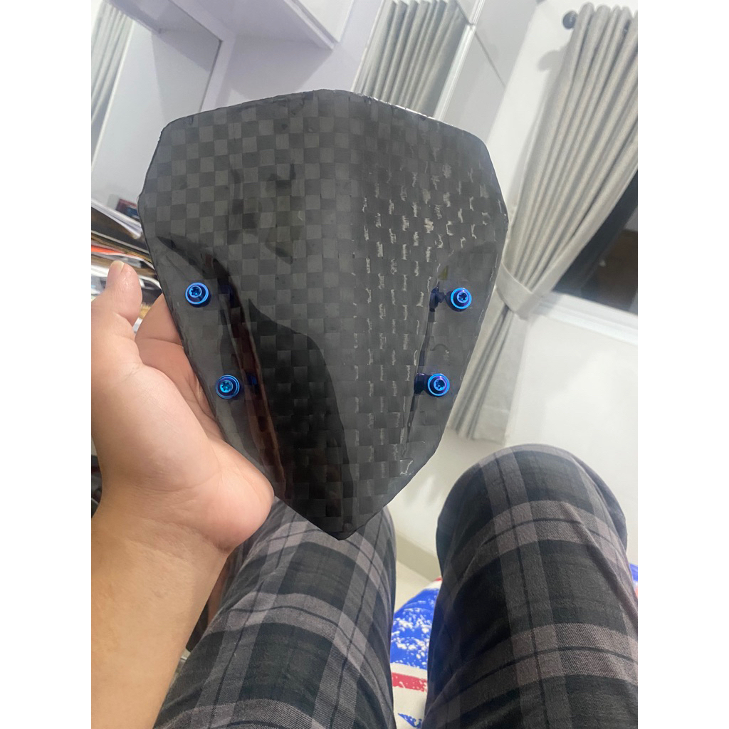 visor aerox new/old karbon+ baut titanium visor