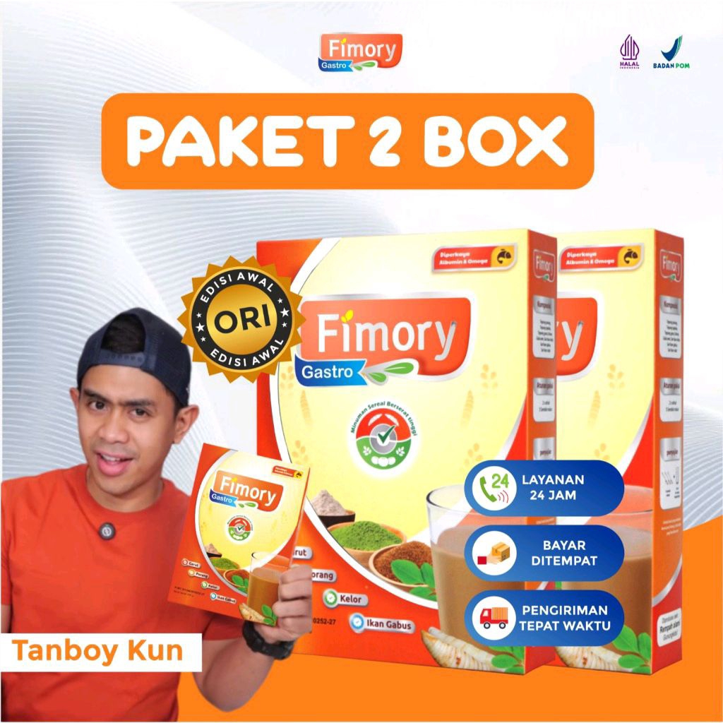 

Paket 2 Box Fimory Gastro 5X Ampuh Atasi Asam Lambung Gerd Dan Maag
