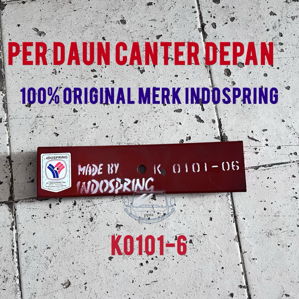 per depan canter nomor 6 per k0101 nomor 6 Indospring per daun canter depan nomor 6 leaf spring cant