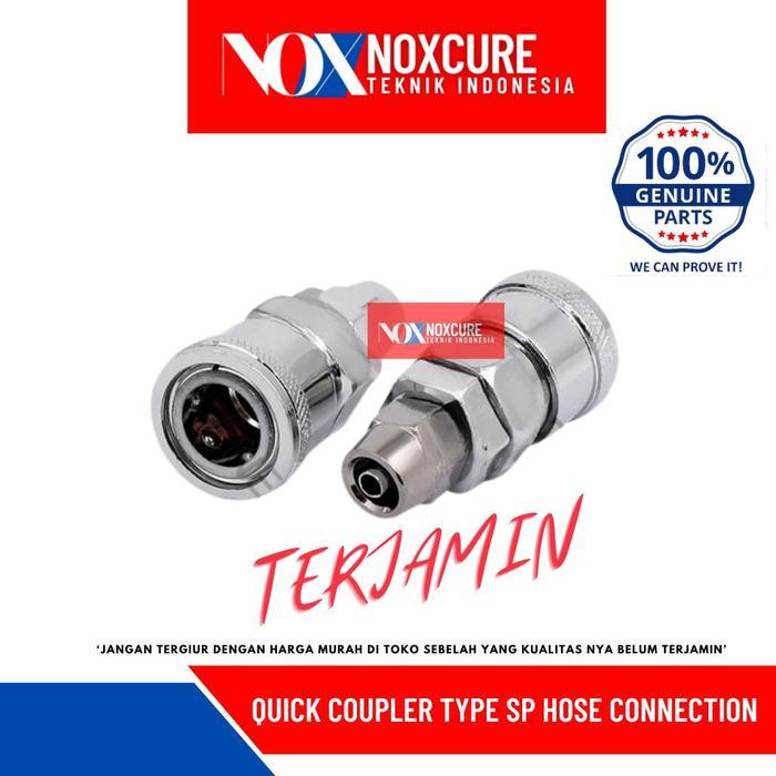 SP 40 Quick Coupler Female Connector Air Hose PU OD 12mm x ID 8mm