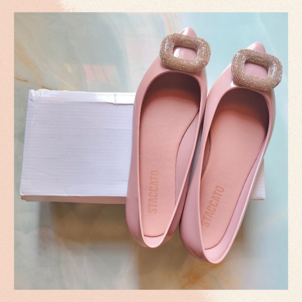 Sepatu wanita - Jelly shoes Staccato original store