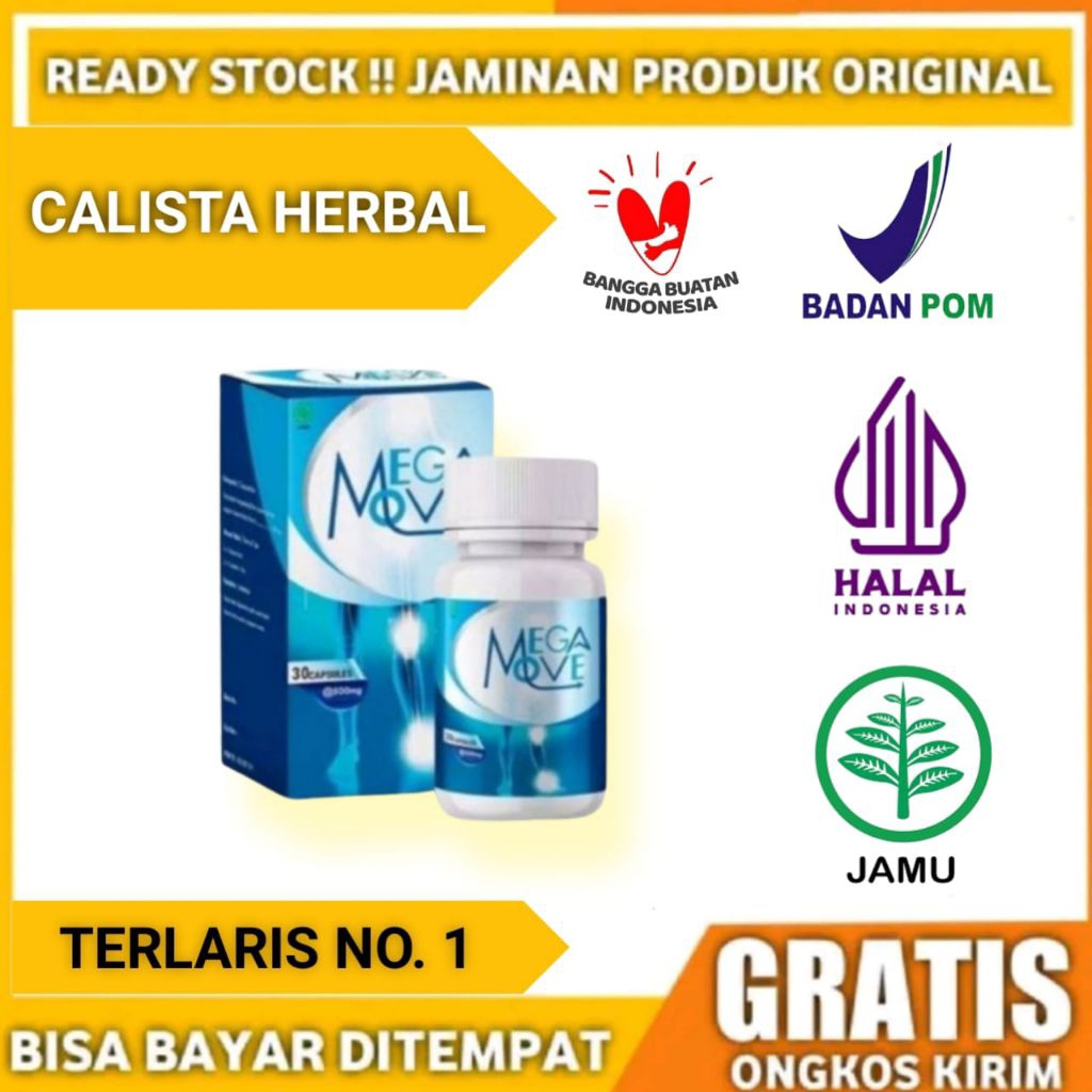 MEGAMOVE ASLI ORIGINAL OBAT HERBAL NYERI SENDI MEGAMOVE ASLI BERKUALITAS