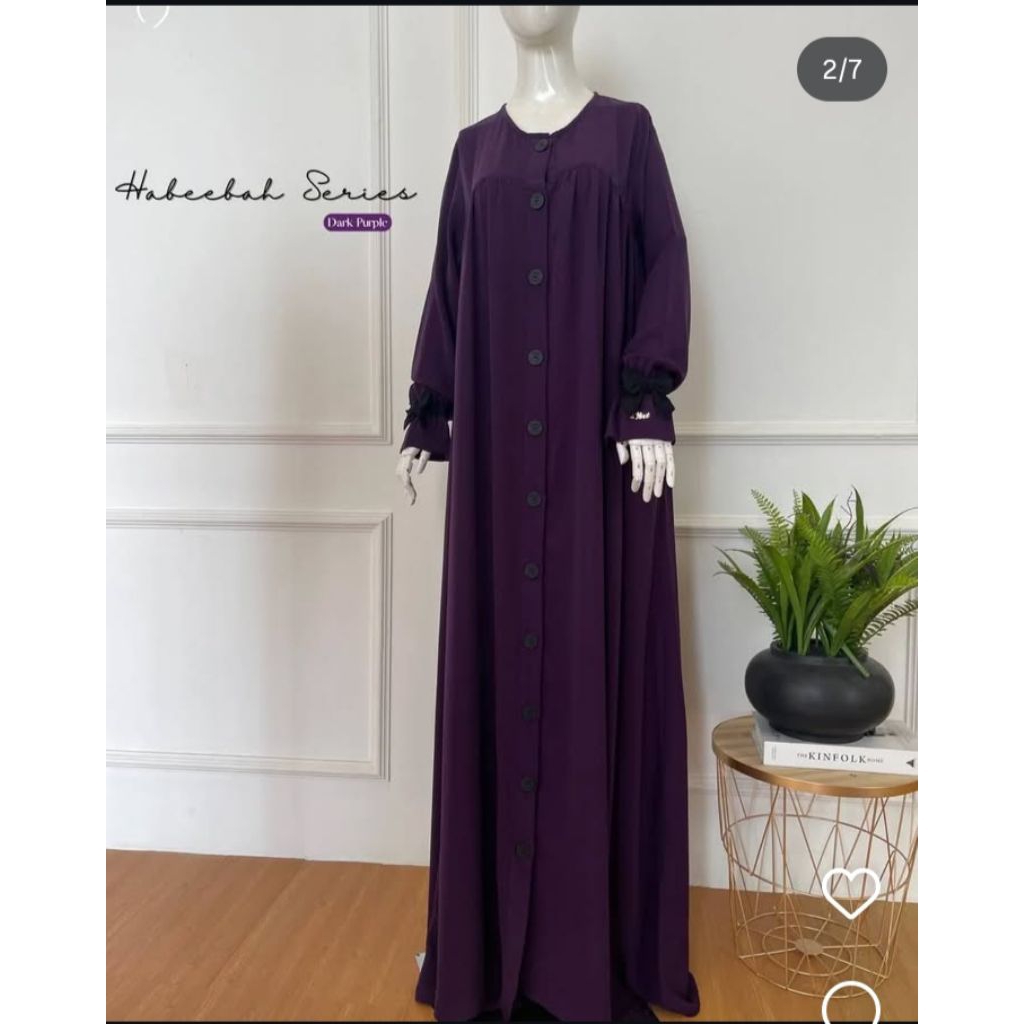Abaya Mahira Habeebah Preloved (Abaya Only)