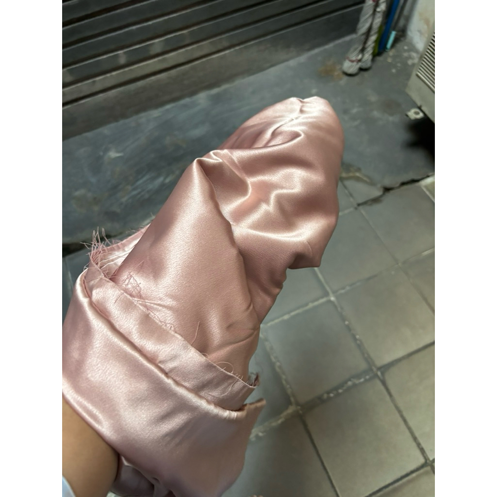 Kain bahan satin maxmara premium 2,5 meter