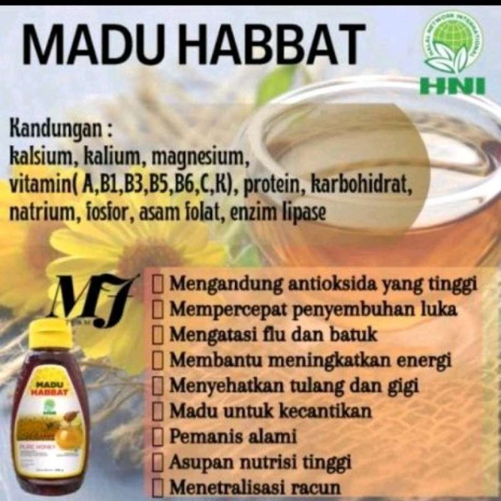 

HNI Madu Habbat
