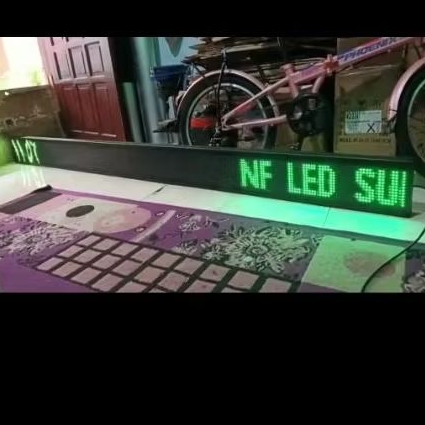 jam masjid jam waktu shollat digital p10 rgb full color 200 x 20