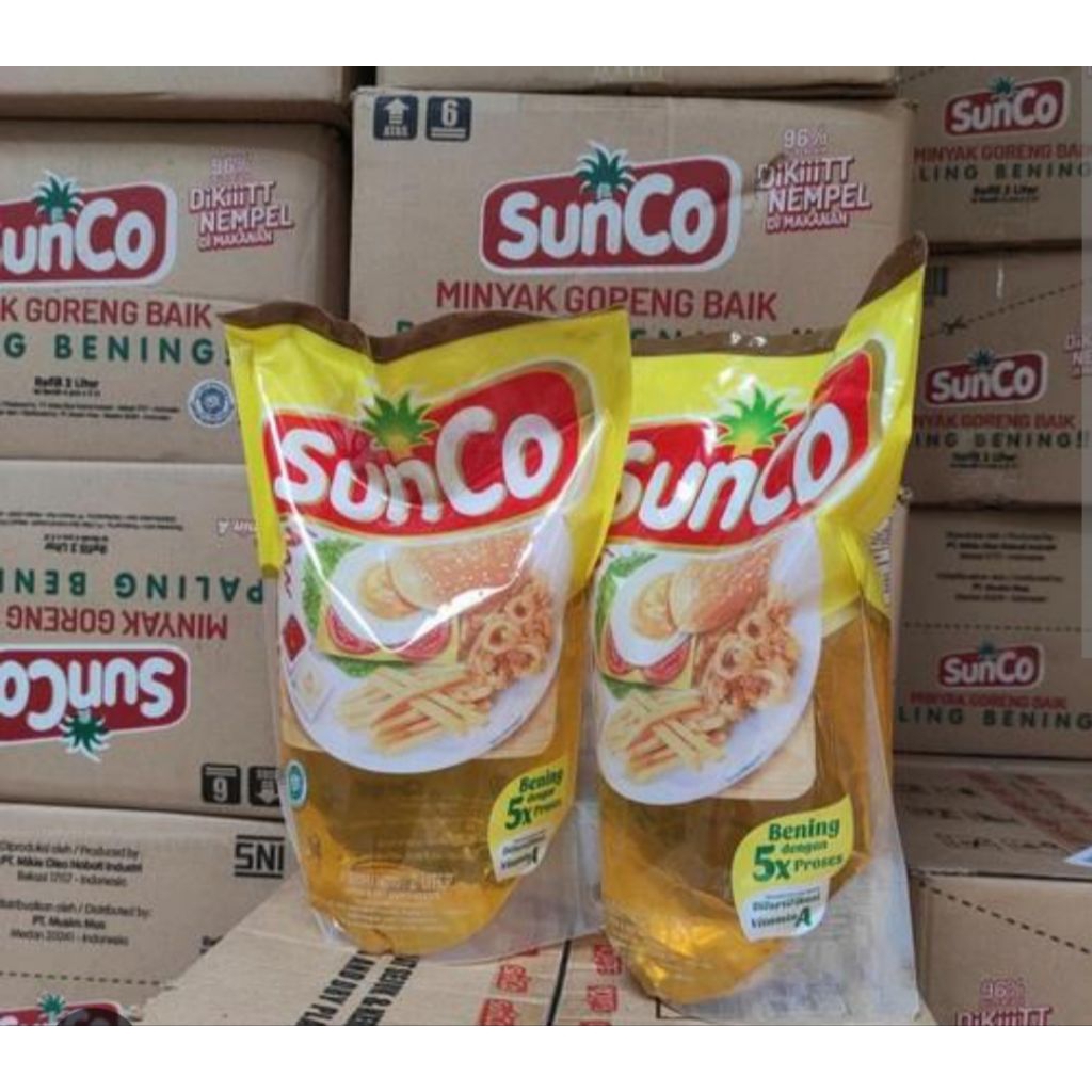 

(Liisa-jbg) Sunco minyak goreng 2L x 6pc Wong dieng