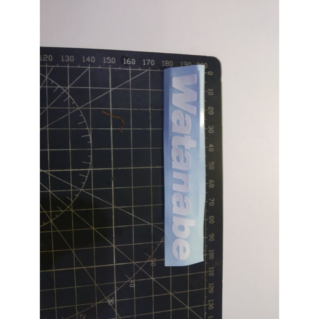 

stiker cutting watanabe