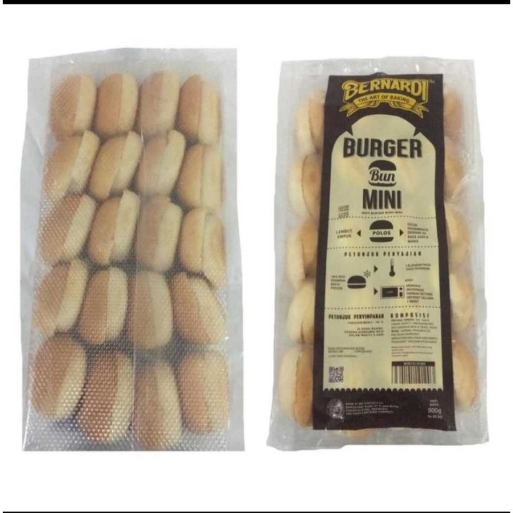 

BERNARDI ROTI BURGER MINI ISI 20PCS,COCOK UNTUK DIKOMBINASIKAN DENGAN ISI RASA ASIN DAN MANIS