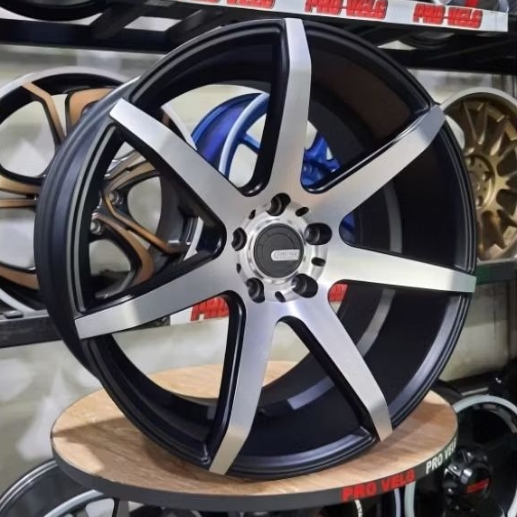 Velg Mobil Ring 19 Celong/Belang PCD 5×112 Rep. LION HEART Racing Wheel LP507