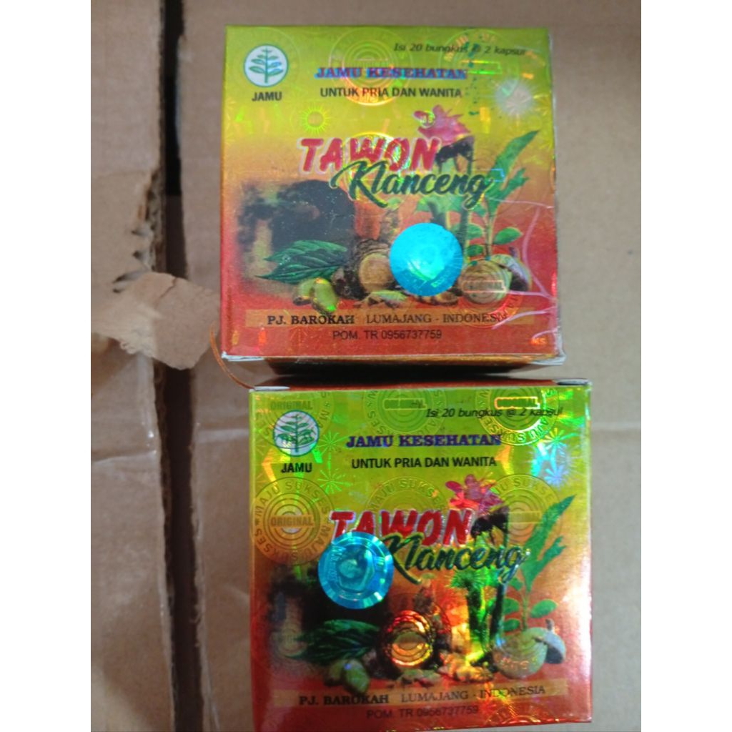 tawon klanceng kapsul original maju sukses