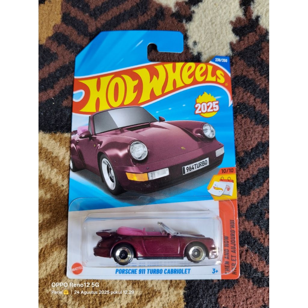 Hot Wheels Porsche 911 Turbo Cabriolet