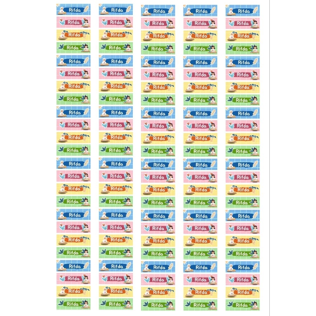 

Stiker mapel stiker pulpen dll custom