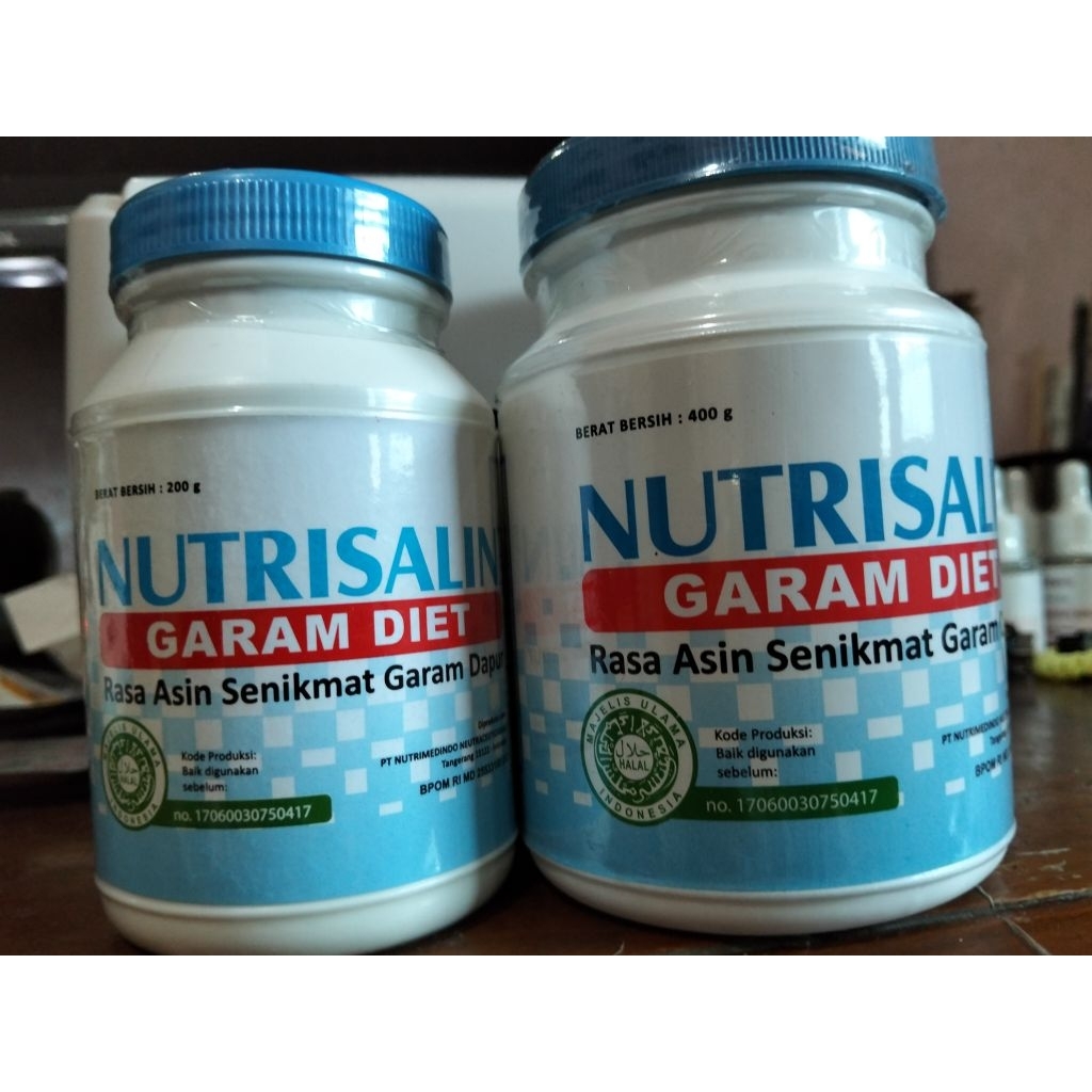 

nutrisalin garam diet-nutrisalin 200 gram-nutrisalin 400 gram-garam rendah natrium-garam sehat