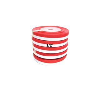 

(sda) 1 METER Pita Kain Merah Putih Bendera 1,5cm Hiasan Kemerdekaan bungkus kado aksesories hias dekor 1.5 1,5 cm 1 m
