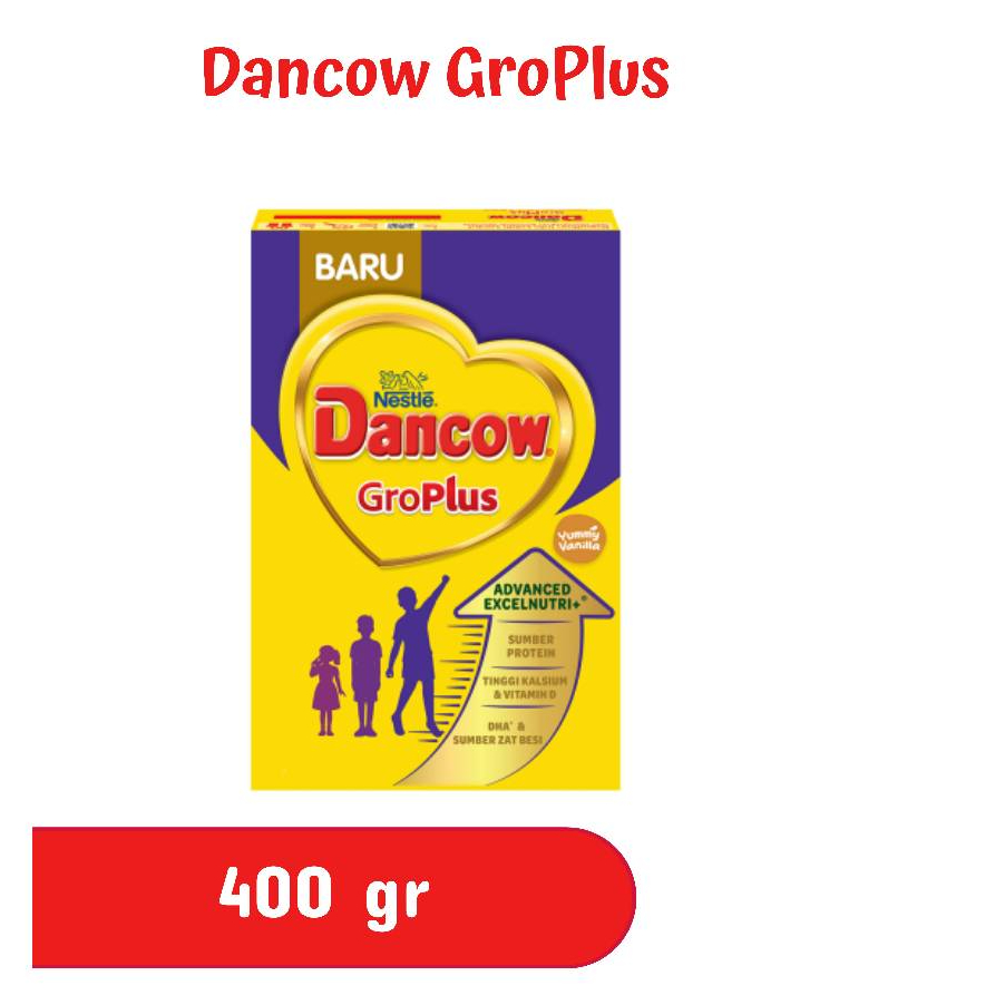 

Dancow GroPlus Susu Pertumbuhan Anak (1 Tahun ke Atas) Vanila - 400 gr