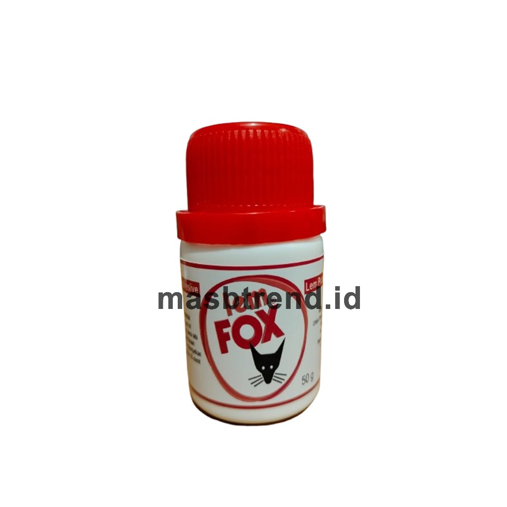 

Lem Fox Mini Putih 50gr Lem Putih Serbaguna Untuk Prakarya / Lem Kertas / Lem PVAc / Lem Kayu - 1 Pcs