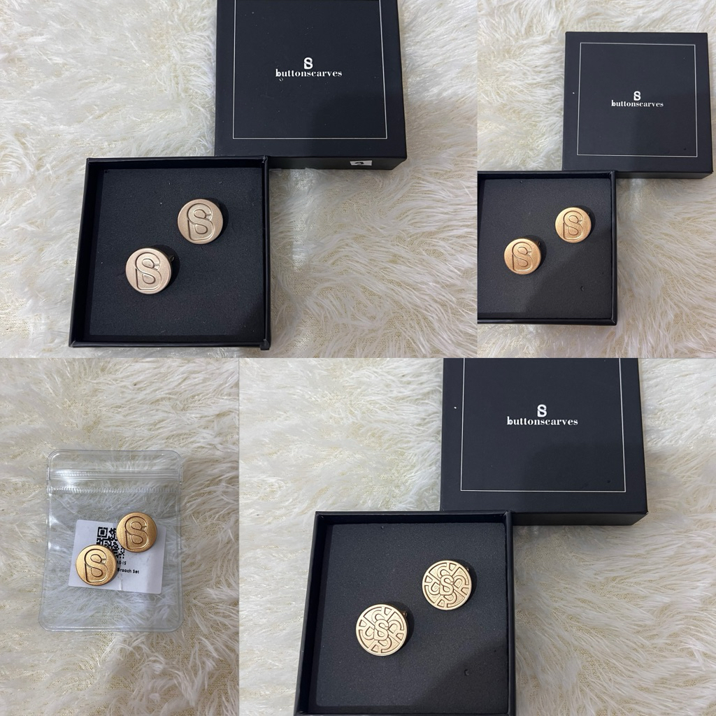 Brooch Mini - Buttonscarves X Ria Miranda