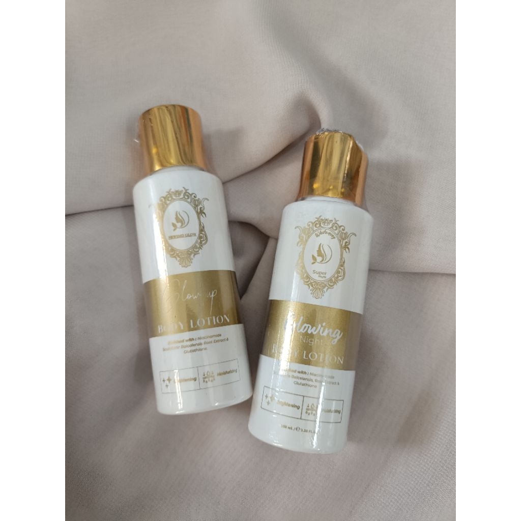 PAKET HB GLOWING ( Siang + Malam ) SUPER WHITENING IMD GLOW