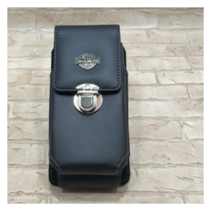 Dompet Sarung HP Pinggang 2 Slot Kulit Sintetis