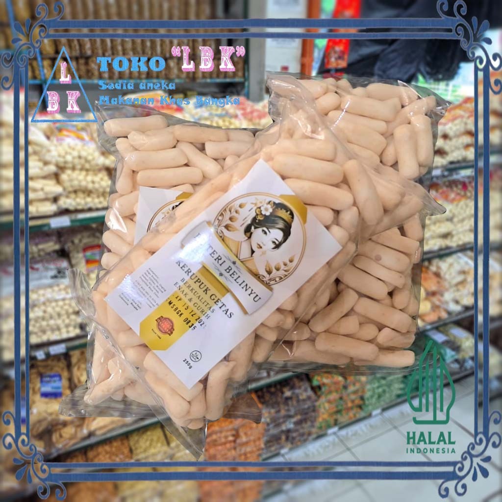 

Getas / Keretek Sumber Mata Sari Cap Puteri Belinyu Renyah