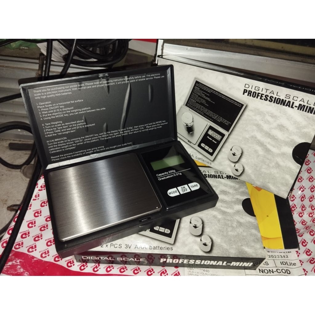 Timbangan emas mini digital 0,01gr Timbangan bahan kimia 0,01gr