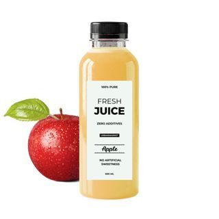 

Jus Apel Segar Cold Pressed 500 ml – 100% Buah Asli, Murni Tanpa Gula Tambahan