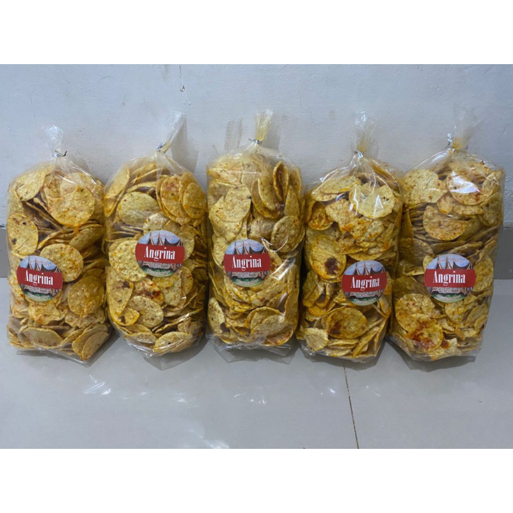 

Opak singkong mentega cemilan enak kemasan Original 450 gr termurah lezat