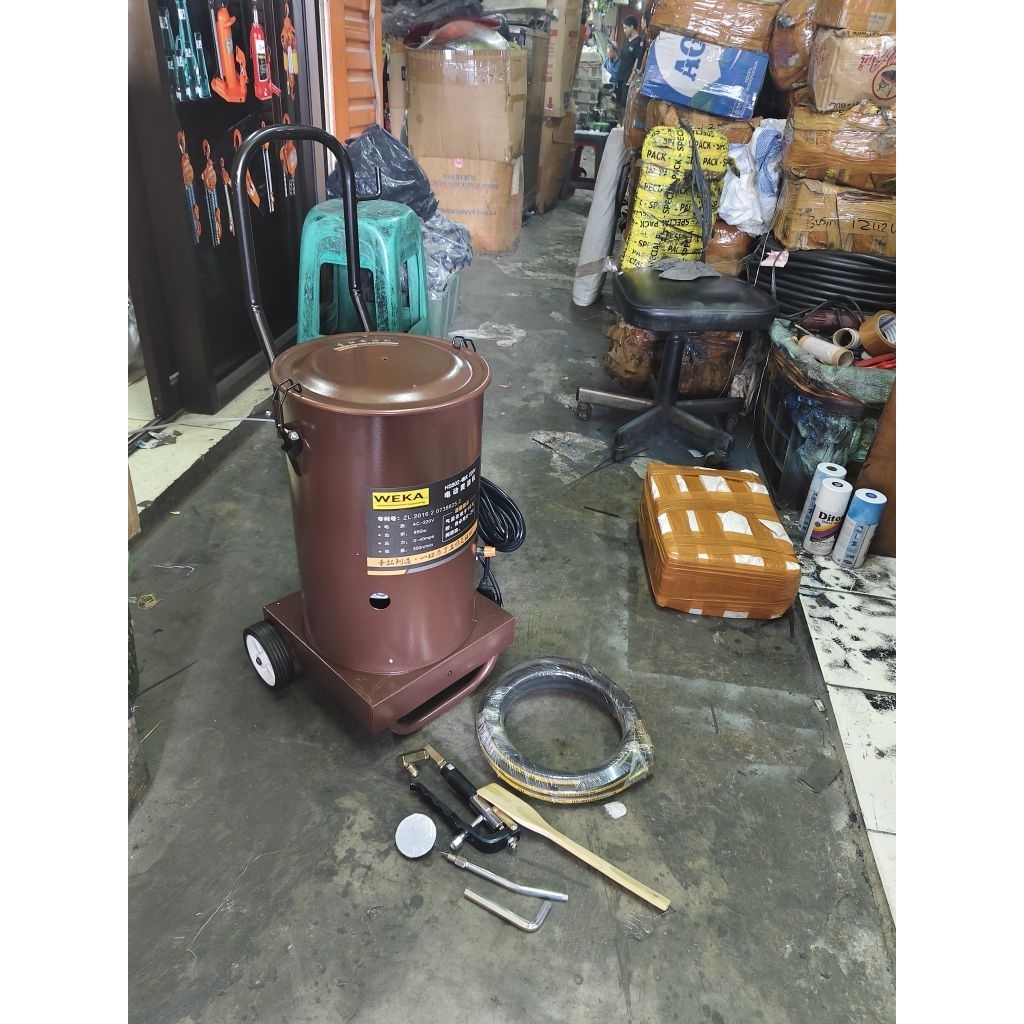 GREASE PUMP ELECTRIC 18 LITER WEKA Pompa gris Elektrik 220 volt