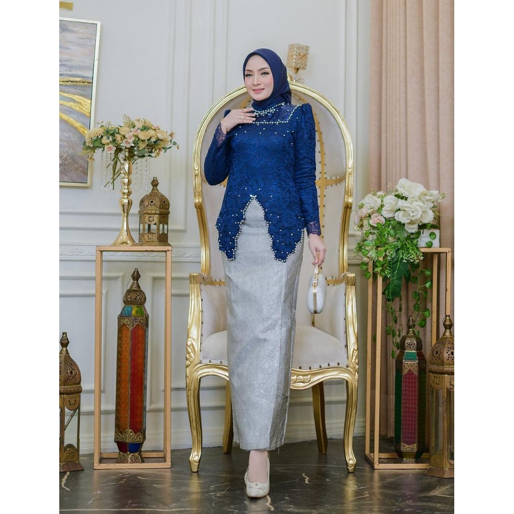 Kebaya tunik - anak amak olshop - kebaya modern - kebaya pesta - kebaya wisuda