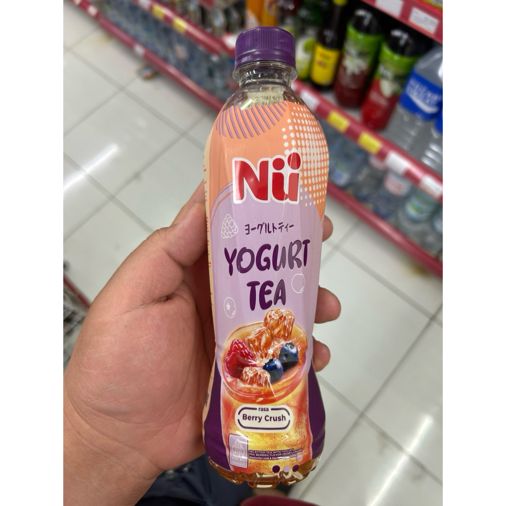 

NU yogurt tea berry 450ml