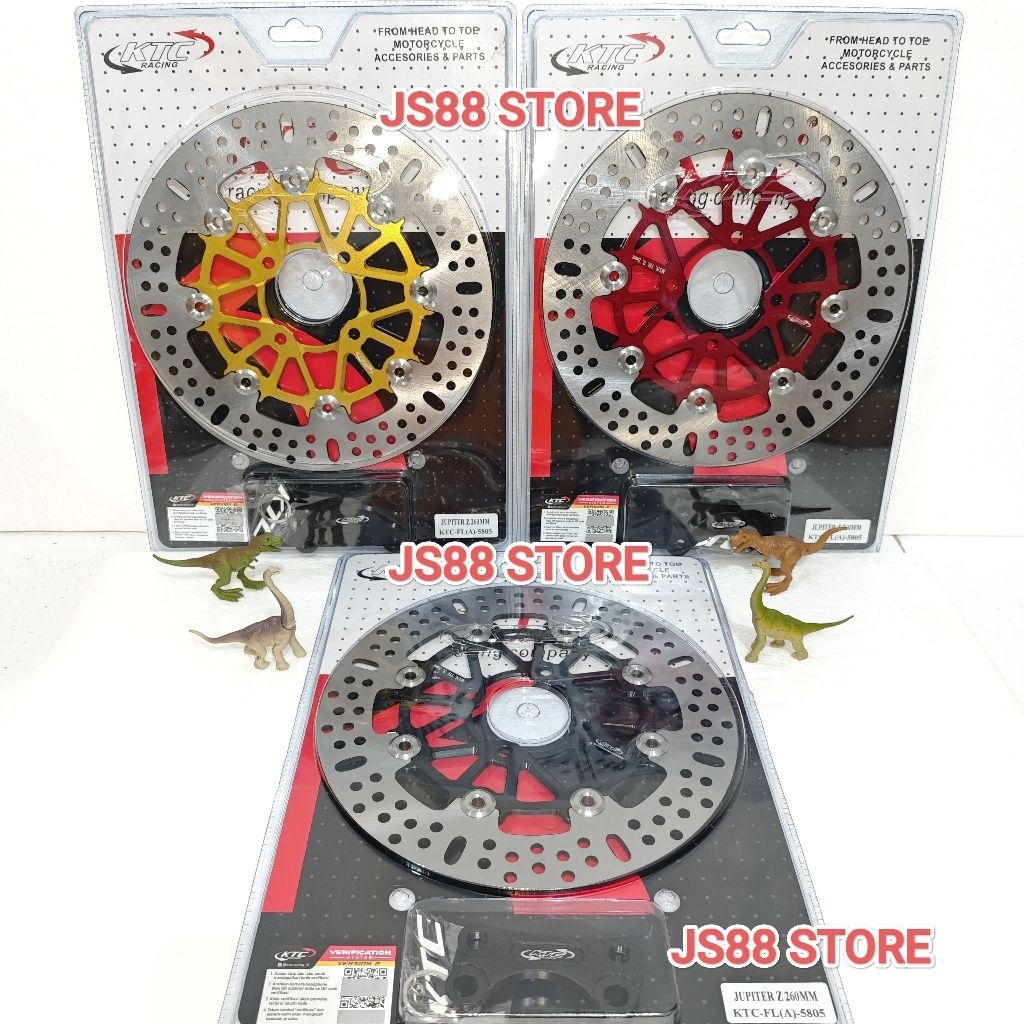 PIRINGAN DEPAN CAKRAM KTC RACING 260MM JUPITER Z F1ZR VEGA MX OLD NEW MX KING NOUVO CNC FLOATING BRA