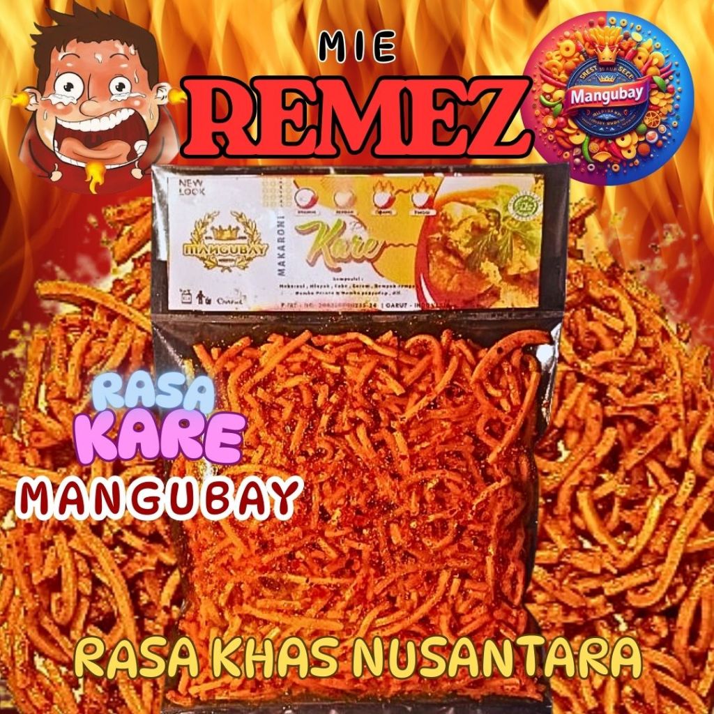 

MIE REMEZ 100GRAM MANGUBAY
