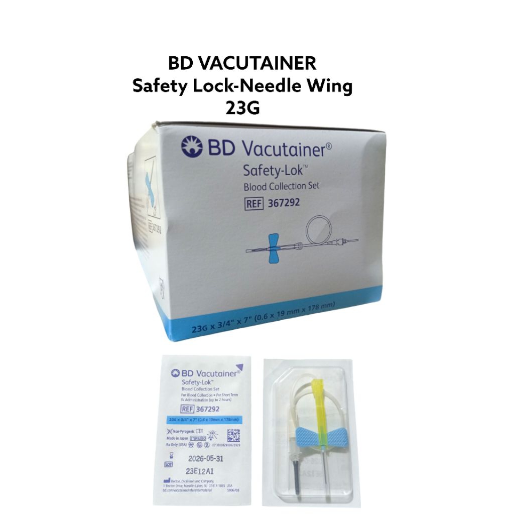 Bd Vacutainer Wingset Needle 23G&25G