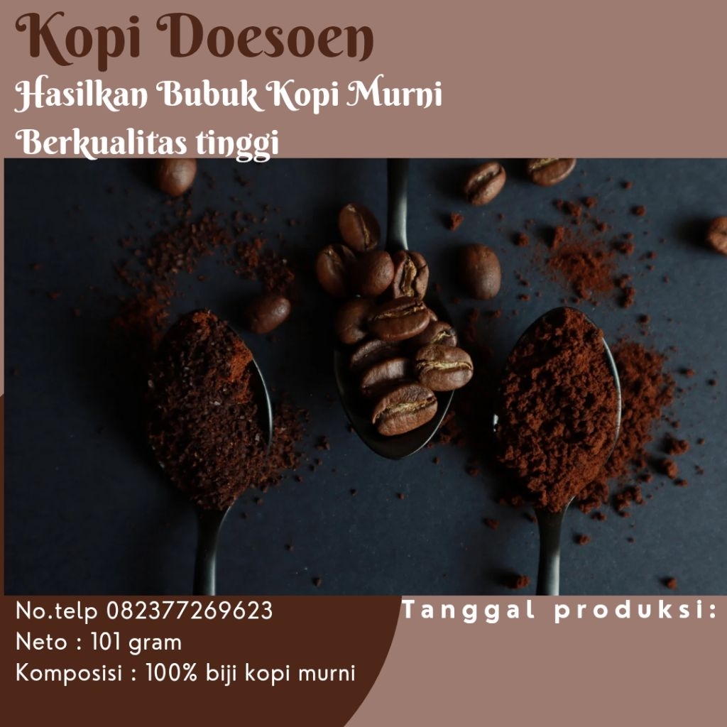 

kopi bubuk murni