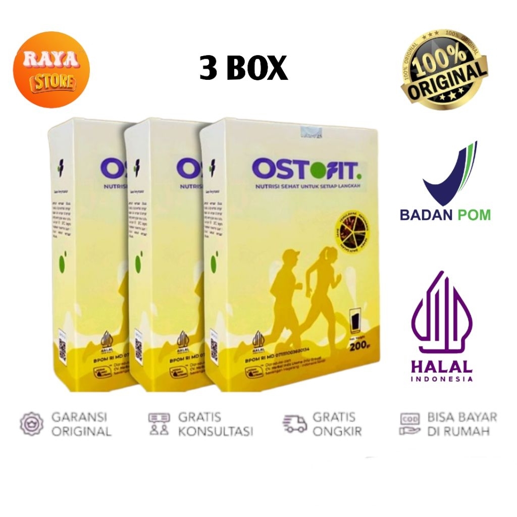 

ⓄⓉⒻⓉ - O,,,STO,,,FIT Paket 3 Box Susu Herbal Untuk Membantu Menyembuhkan Nyeri Sendi Tanpa Efek Samping