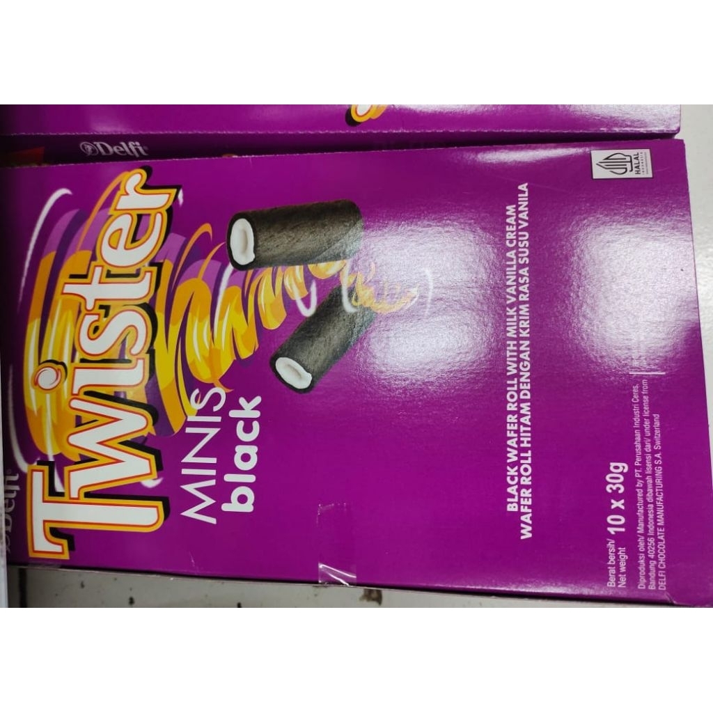 

Twister Minis Black Chocolate 30gr 1 Box