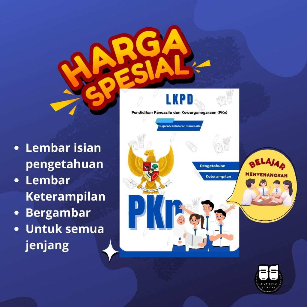 

LKPD PKn Sejarah Kelahiran Pancasila (semua jenjang)